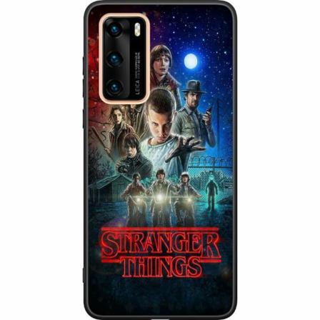 Huawei P40 Svart Skal Stranger Things