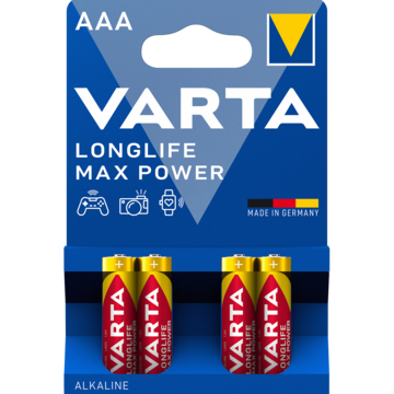 BATTERI AAA LONGLIFE MAX