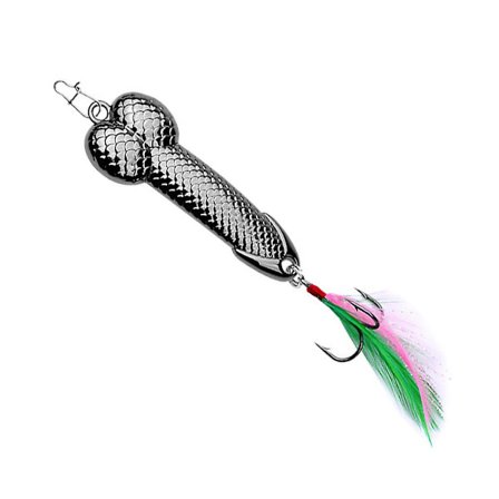 Wobble Fish Lures Spoon Lure Feather Bait Hook Fiskeutstyr Gave Til Fiskeelskere [DB]