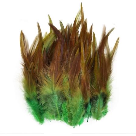 200 kpl höyhenet askarteluihin[HkkK] light green