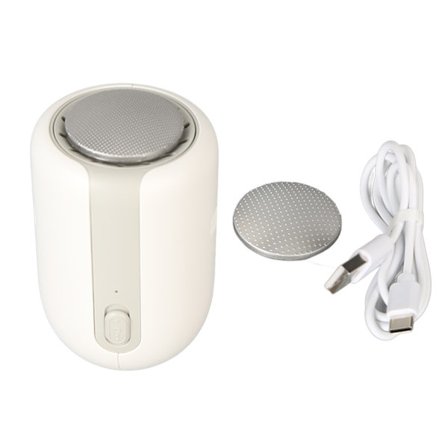 Oppladbar Elektrisk Fotfil Fjerner Hard Hud Bærbar Profesjonell Pedikyrsett for Død Hard Sprekket Hud Hvit