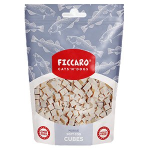 Ficcaro Soft Cod Cubes, 100g