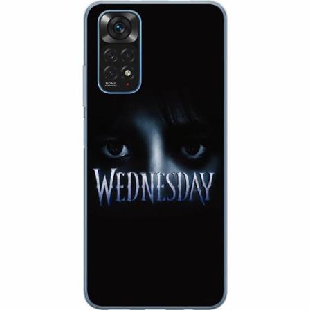 Xiaomi Redmi Note 11 Genomskinligt Skal Wednesday Addams
