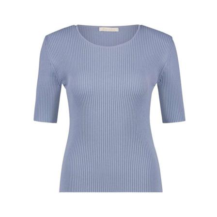 Freebird Bieke top , Blauw , Dames , Maat: S