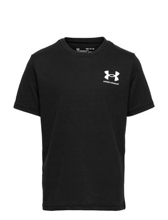 Ua Sportstyle Left Chest Ss Black Under Armour