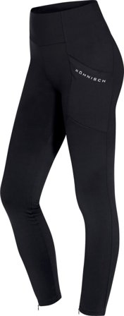 Röhnisch Women's Sculpture Zip Tights Women workout trousers Black L