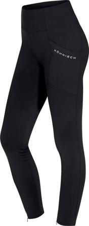 Röhnisch Women's Sculpture Zip Tights Women workout trousers Black S