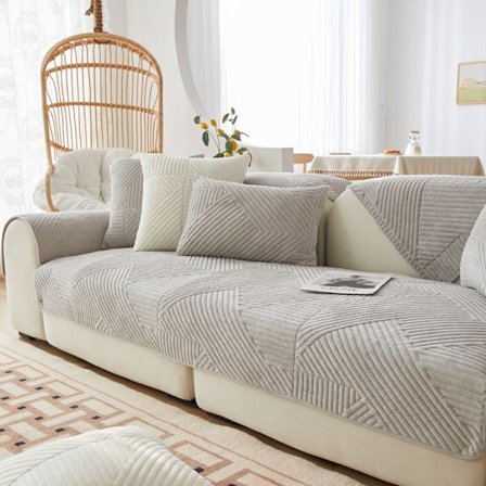 Sohvanpäällinen Kulmasohva L-muotoinen Sohvan Suoja Liukumaton Sohvanpäällinen L-muotoinen Sohvan Suoja Istuin Sametti Suojapeite Sohvanpäällinen 
