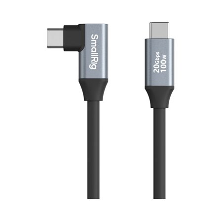 SmallRig 4791 USB-C (Straight) to USB-C (Angled) Data Cable 60cm