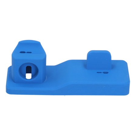 3 i 1 Silikonladdningsstation Stativ Skrivbordsladdningsbas för iPhone 11 Pro för iOS Watch 6 Blå_max