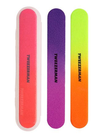 Tweezerman Studio Collection Neon Hot Filemates