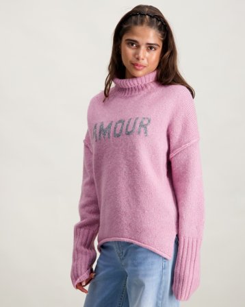 Zadig&Voltaire PULLOVER Roze Truien Meisjes - Kids Brand Store