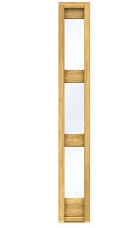 Swedoor SL3 Sidoljus 2080x498 mm, Dörrar