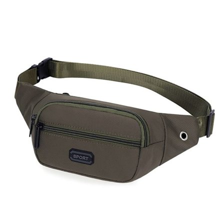 Vyötärölaukku Urheilumatkapuhelinlaukku ARMY GREEN