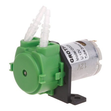 12V peristaltisk pumpe Lang levetid Væskedoseringspumpe Gadgetforsyninger til kemisk biologi Praktisk lille gadget