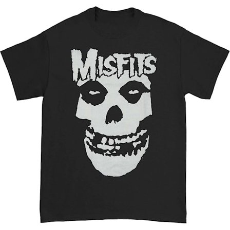 Misfits Classic Herr Black Tee T-shirt