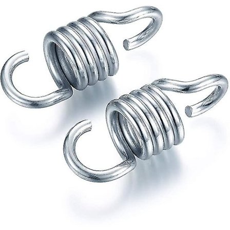 2 kpl Ripustusnojatuolin Jouset Galvanoitu Teräs Hämähäkin Verkko Parvekekeinun