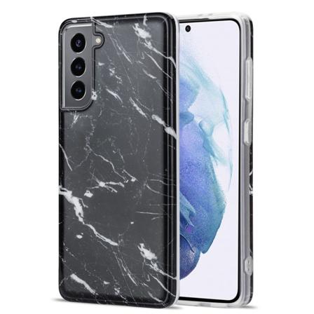Skal Tpu Samsung Galaxy S21 Svart Marmor