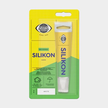 Silikon Plastic Padding, 40 ml, biały - Jachtowa