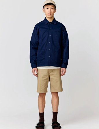 Makia Arrow Overshirt - Navy - L