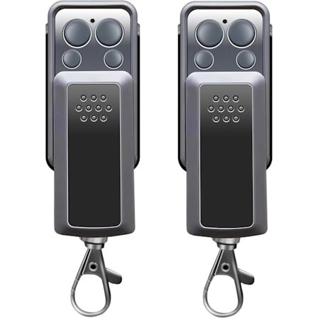 2 för 114253 AVIDSEN Fjärrkontroll för Grind- och Garageportsmotorisering 433MHz