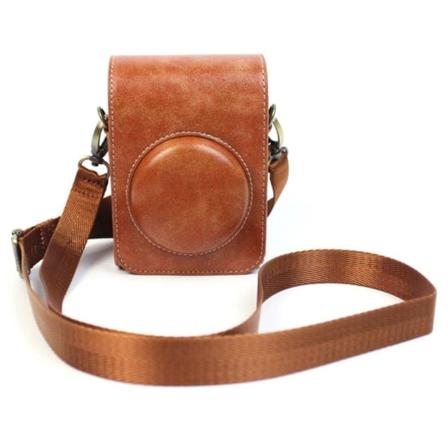 Sony ZV-1 retro nahkakotelo hihnalla - Ruskea Brown
