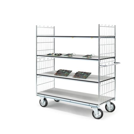 ESD Hyllevogn,4 hyller, L1790xB650xH1730mm