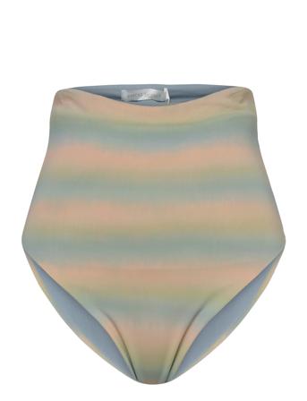 Miranda Swimwear Bikinis Bikini Bottoms High Waist Bikinis Grå Rabens Sal R*Betinget Tilbud