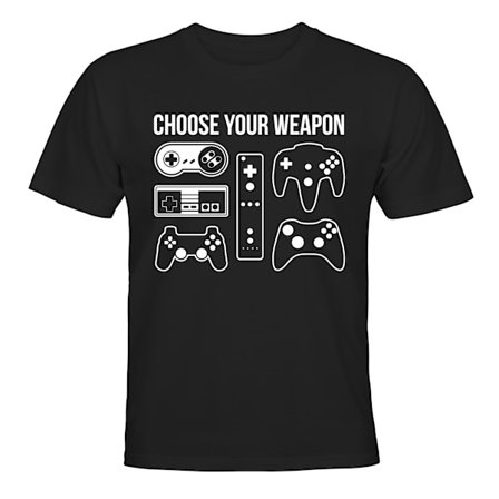 Choose Your Weapon - T-SHIRT - BARN