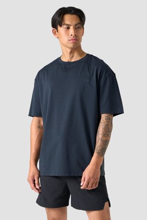 ICANIWILL - Everyday Relaxed T-shirt Men Navy - Miehet - Treenivaatteet ICIW:ltä