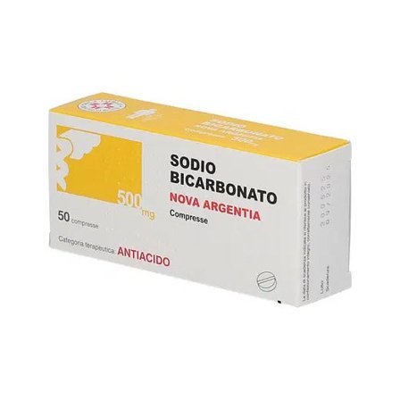 Nova Argentia Sodio Bicarbonato 50 Compresse 500mg