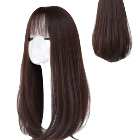 Luonnollisen näköiset synteettiset peruukit naisille - Raidoilla