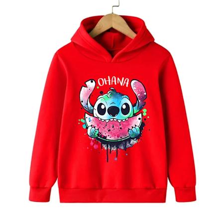 Hauska 90-luvun jouluinen Stitch-huppari lapsille, piirrettyj vaatteita, tyt ille ja pojille, Lilo ja Stitch -paita, vauvan rento yl osa 59006 59006 