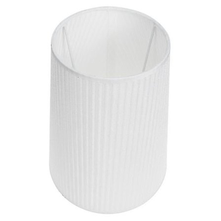 28x22cm Hvit Lampeskjerm Trommel Lampeskjerm Plissert E27 Sokkel Husholdning Lampeskjerm For Bordlampe Gulv