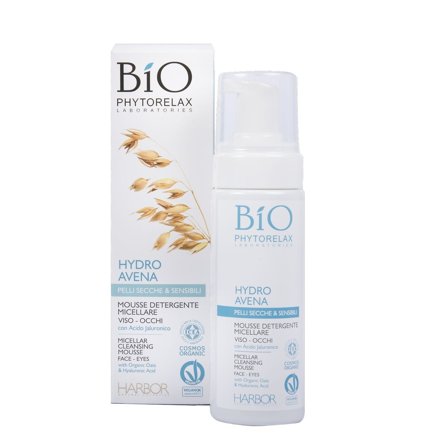 Phytorelax Skincare Vegan & Organic Mousse Detergente Micellare 150ml - Mousse detergente viso