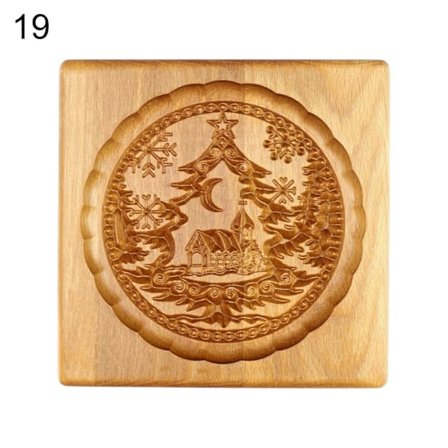 Kageform Robust Nem Frigørelse Fødevaregodkendt 3D Sjove Trækageforme til Jul