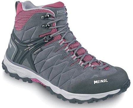 Meindl W's Mondello Mid GTX Wide Anthracite/Blackberry - Vandringskängor