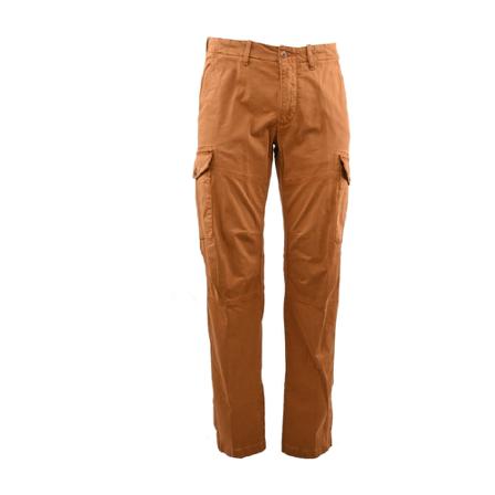 Blauer, Straight Trousers Oranje, Heren, Maat:W30
