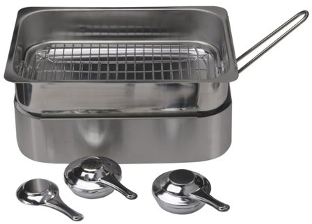 IFish savustuslaatikko, ruostumaton teräs