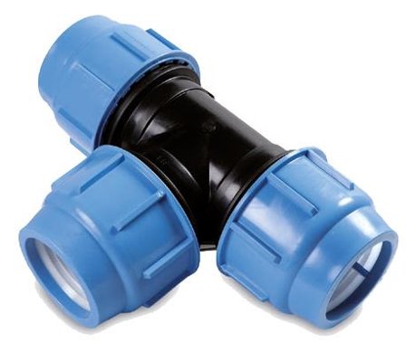 Georg Fischer 3004080842 PEM-kobling PP, T-rør, plast-plast-plast 20 mm, Installation