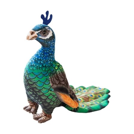 Täytetty riikinkukko pehmolelu, pehmeät lelut lapsille riikinkukko nuket, lomalle