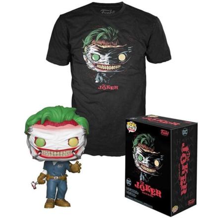Set Figure Pop & Tee Dc Comics The Joker Exclusive M