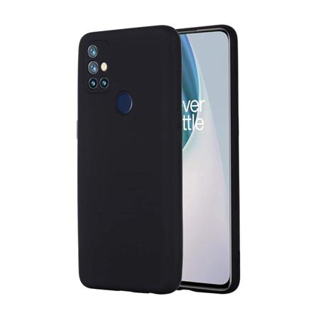 OnePlus Nord N10 5G Silikonskal - Svart Black