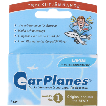 Ørepropp Earplanes (L)