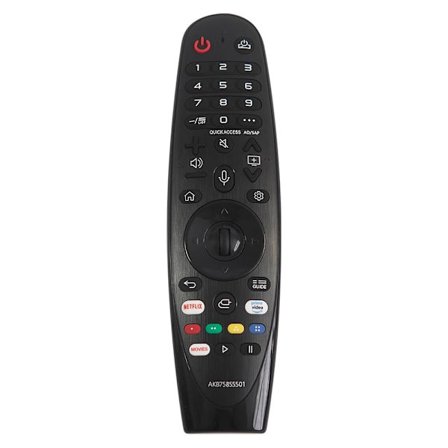Universell Fjärrkontroll Magic Remote Kompatibel med LG Smart TV Ersättningskontroll (Ingen Röstfunktion Ingen Pekarfunktion)