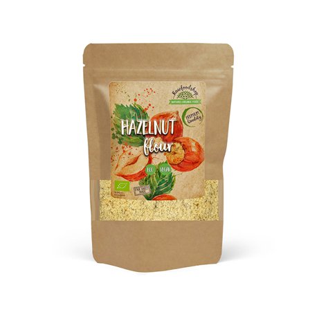 Rawfoodshop Hasselnøttmel ØKO, 500 gram