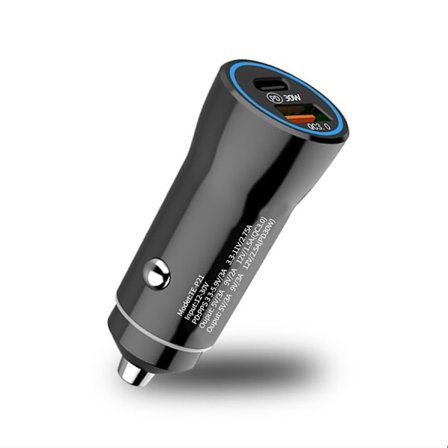 Rask Billader for iPhone 17 / iPhone 17 AIR / iPhone 17 PRO / iPhone 17 PRO MAX - Sigarettenner USB USBC Phonillico _Spesielle Gaver