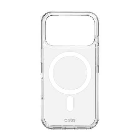 SBS Extreme Mag Case med D3O-teknologi til iPhone 17 Pro - Transparent