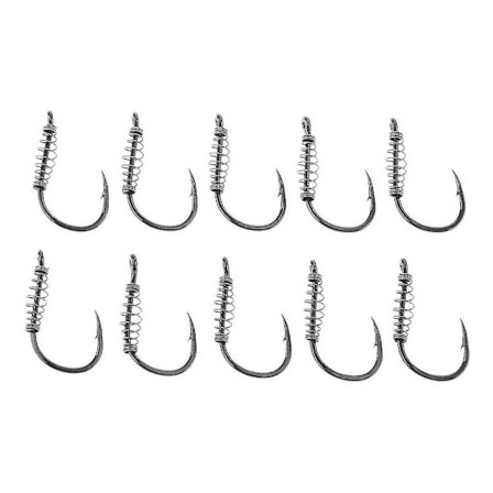 Koukku Kiertävä Karppi Koukut, Jousi Koukku Putki Kalastustarvikkeet Koukut (10 kpl)