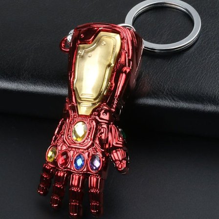 Avengers Nyckelring Iron Man Infinite Handskar/Golden Red